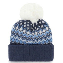 Tennessee Titans '47 Women's Elsa Cuffed Knit Hat with Pom - Navy on sale