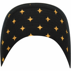 Pittsburgh Steelers '47 Women's Confetti Icon Clean Up Adjustable Hat - Black on sale