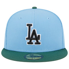 Los Angeles Dodgers 1988 World Series 59FIFTY Fitted Hat Sky Blue/Cilantro