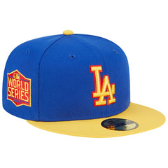 Los Angeles Dodgers Empire 59FIFTY Fitted Hat Royal/Yellow