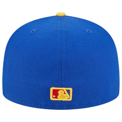 San Francisco Giants Empire 59FIFTY Fitted Hat Royal/Yellow
