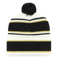 New Orleans Saints '47 Youth Stripling Cuffed Knit Hat with Pom - White sale