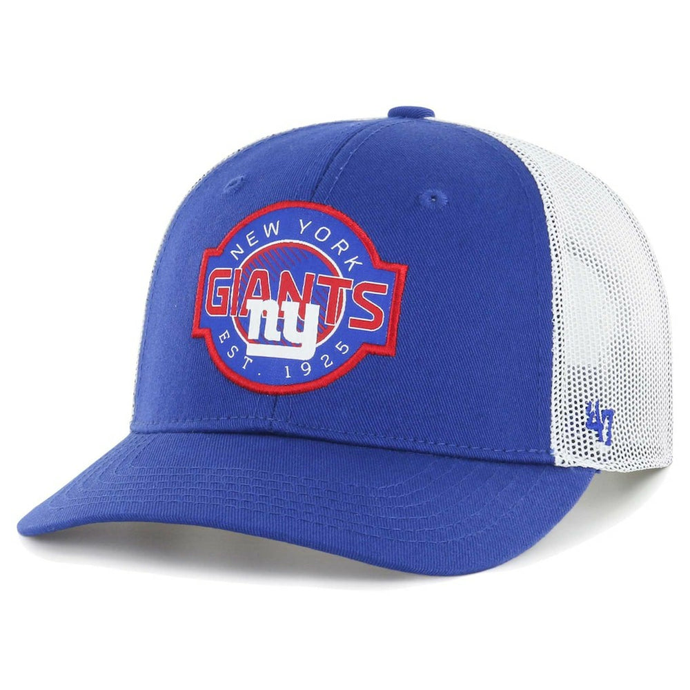New York Giants '47 Youth Scramble Adjustable Trucker Hat - Royal/White cheap