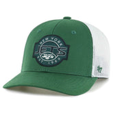 New York Jets '47 Youth Scramble Adjustable Trucker Hat - Green/White for sale