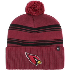 Arizona Cardinals '47 Fadeout Cuffed Knit Hat with Pom - Cardinal cheap