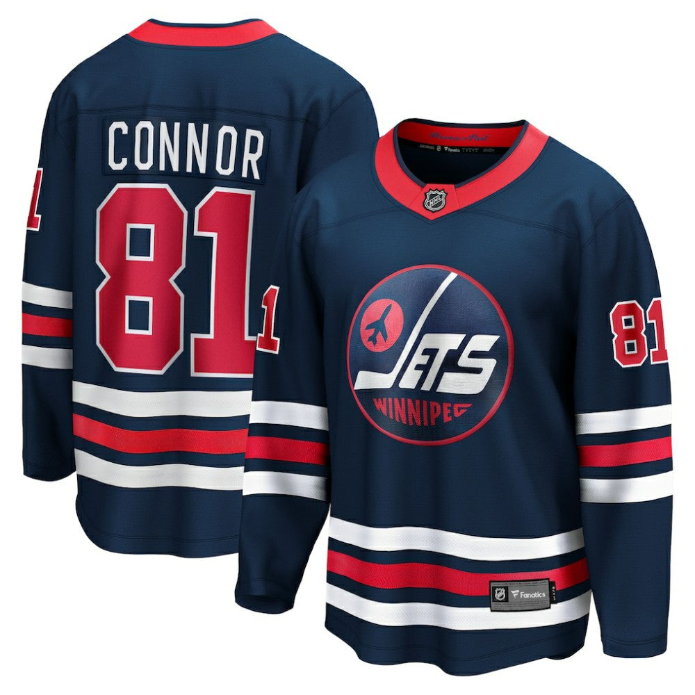 Kyle Connor Winnipeg Jets Fanatics Alternate Breakaway Jersey - Navy Jerseys