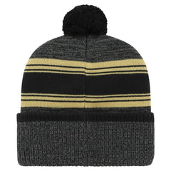 New Orleans Saints '47 Fadeout Cuffed Knit Hat with Pom - Black cheap
