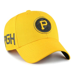 Pittsburgh Pirates 2023 City Connect MVP Adjustable Hat Gold