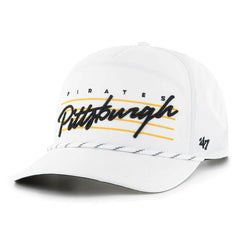 Pittsburgh Pirates 2023 City Connect Downburst Hitch Snapback Hat White