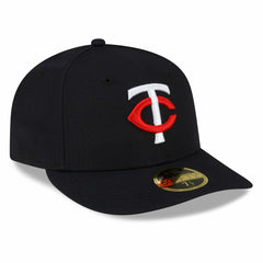 Minnesota Twins 2023 Authentic Collection Low Profile Home 59FIFTY Fitted Hat Navy