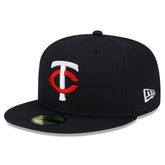 Minnesota Twins 2023 Authentic Collection Home 59FIFTY Fitted Hat Navy
