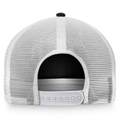 Pittsburgh Penguins Fanatics Women's Fundamental Trucker Adjustable Hat - Black/White Hats