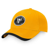 Pittsburgh Penguins Fanatics Fundamental Adjustable Hat - Gold Hats