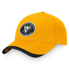 Pittsburgh Penguins Fanatics Fundamental Adjustable Hat - Gold Hats