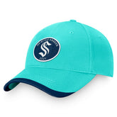 Seattle Kraken Fanatics Fundamental Adjustable Hat - Light Blue Hats