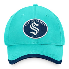 Seattle Kraken Fanatics Fundamental Adjustable Hat - Light Blue Hats