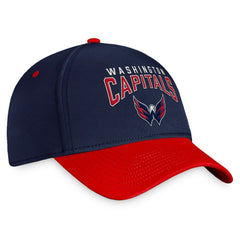 Washington Capitals Fanatics Fundamental 2-Tone Flex Hat - Navy/Red Hats