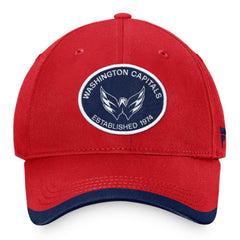 Washington Capitals Fanatics Fundamental Adjustable Hat - Red Hats