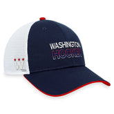 Washington Capitals Fanatics Authentic Pro Alternate Jersey Trucker Adjustable Hat - Navy Jerseys
