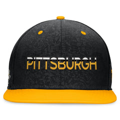 Pittsburgh Penguins Fanatics Authentic Pro Alternate Jersey Snapback Hat - Black/Gold Jerseys