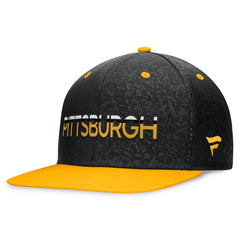 Pittsburgh Penguins Fanatics Authentic Pro Alternate Jersey Snapback Hat - Black/Gold Jerseys