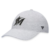 Miami Marlins Logo Adjustable Hat Gray