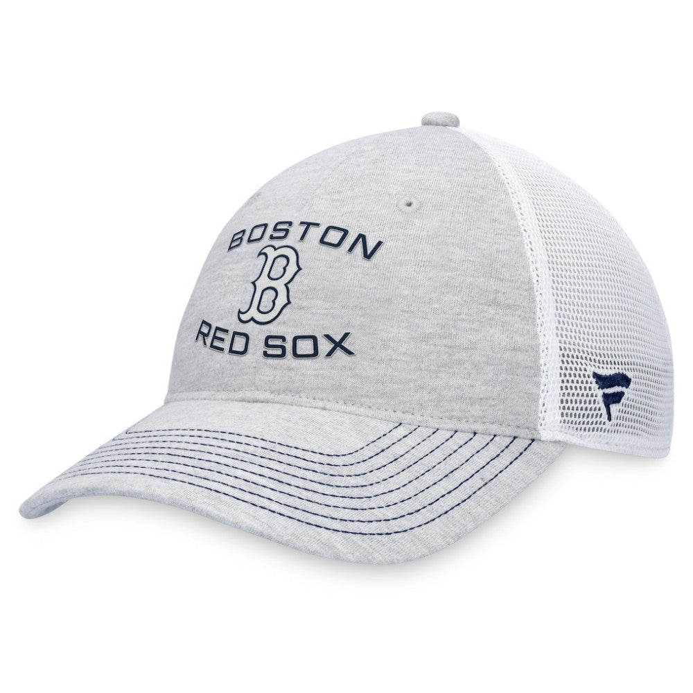 Boston Red Sox Trucker Adjustable Hat Gray
