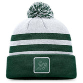 Athletics Cuffed Knit Hat with Pom Gray