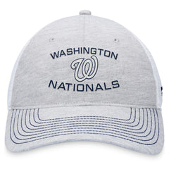 Washington Nationals Trucker Adjustable Hat Gray