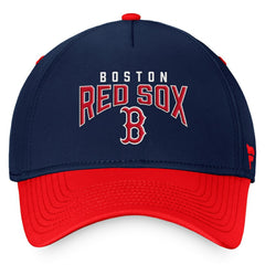 Boston Red Sox Stacked Logo Flex Hat Navy/Red