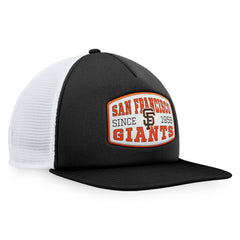 San Francisco Giants Foam Front Patch Trucker Snapback Hat Black