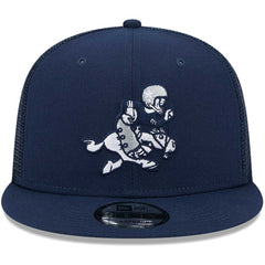 Dallas Cowboys New Era Retro Joe Main Trucker 9FIFTY Snapback Hat - Navy outlet