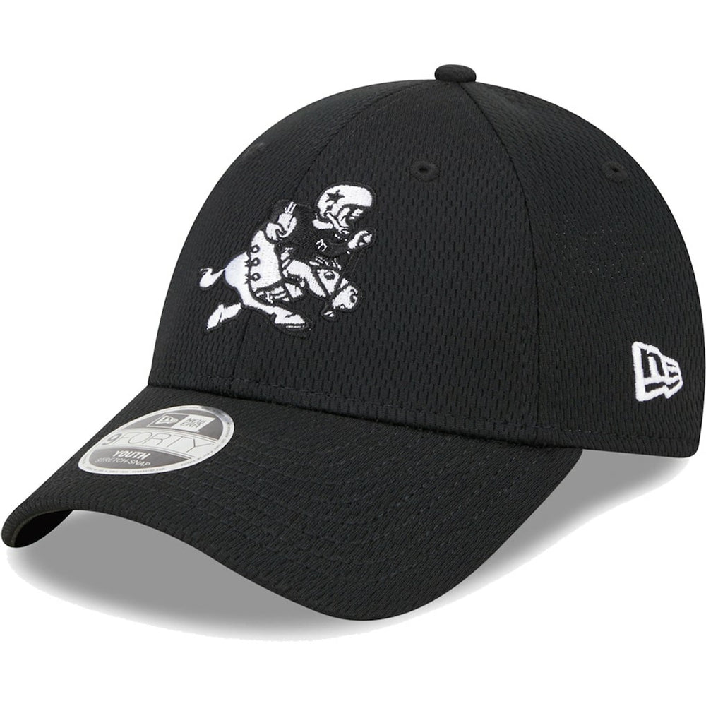 Dallas Cowboys New Era Youth Retro Joe Main B-Dub 9FORTY Adjustable Hat - Black cheap