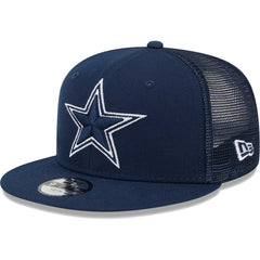 Dallas Cowboys New Era Youth Main Trucker 9FIFTY Snapback Hat - Navy on sale
