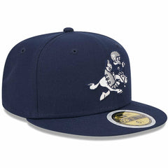 Dallas Cowboys New Era Youth 1966-69 Gridiron Classics Retro Joe Throwback Logo Main 59FIFTY Fitted Hat - Navy on sale