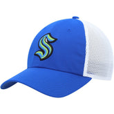 Seattle Kraken adidas Color Pop Trucker Adjustable Hat - Blue Hats