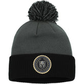 Vegas Golden Knights adidas Women's Laurel Cuffed Knit Hat with Pom - Gray Hats