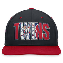 Minnesota Twins Cooperstown Collection Pro Snapback Hat Navy