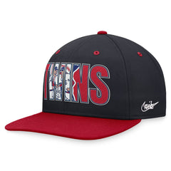 Minnesota Twins Cooperstown Collection Pro Snapback Hat Navy