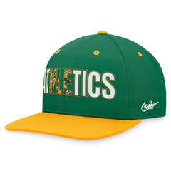 Athletics Cooperstown Collection Pro Snapback Hat Green