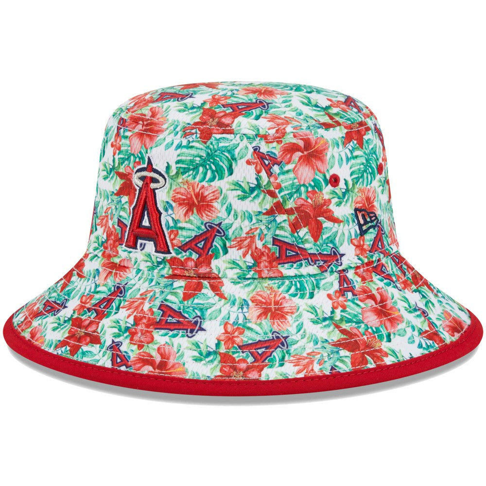 Los Angeles Angels Tropic Floral Bucket Hat