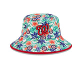 Washington Nationals Tropic Floral Bucket Hat