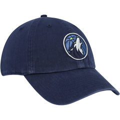 Minnesota Timberwolves '47 Core Logo Clean Up Adjustable Hat - Navy shop