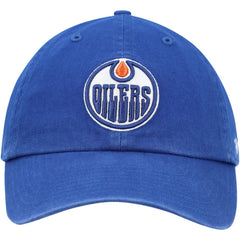 Edmonton Oilers '47 Clean Up Adjustable Hat - Royal Hats