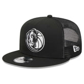 Dallas Mavericks 9FIFTY Snapback Trucker Hat sale - Black cheap