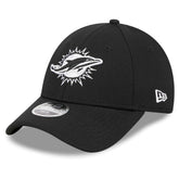 Miami Dolphins New Era Youth Main B-Dub 9FORTY Adjustable Hat - Black online