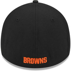 Cleveland Browns New Era Main 39THIRTY Flex Hat - Black sale