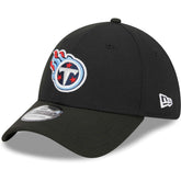 Tennessee Titans New Era Main 39THIRTY Flex Hat - Black for sale