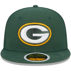 Green Bay Packers New Era Youth Main 59FIFTY Fitted Hat - Green on sale