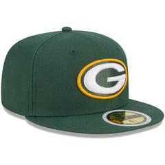 Green Bay Packers New Era Youth Main 59FIFTY Fitted Hat - Green on sale